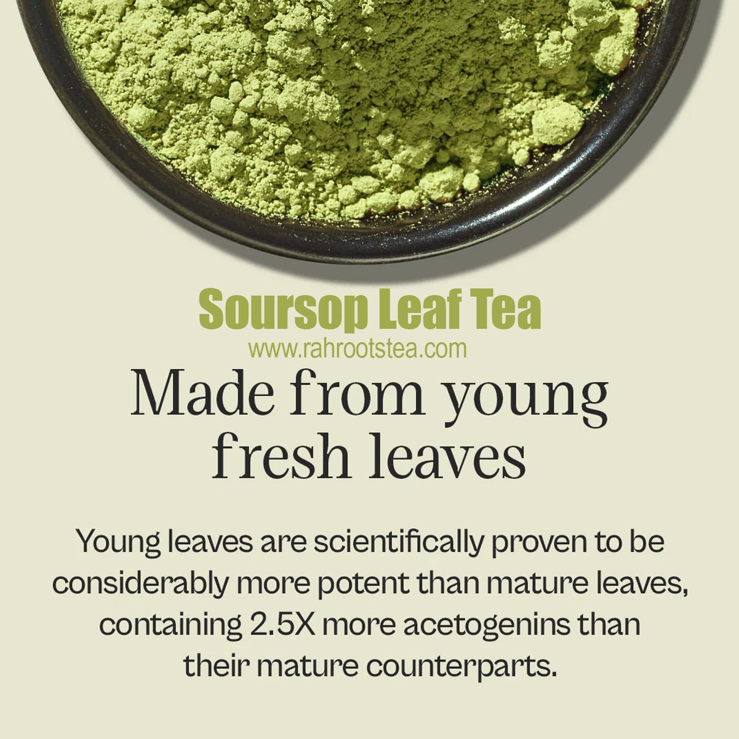 Rah Roots Tea - Soursop Leaf Powder Capsule (60)